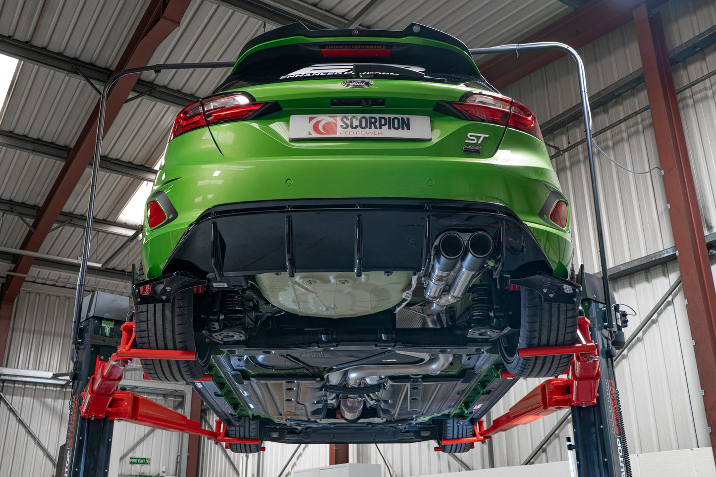 Scorpion SFDS105CF Ford Fiesta ST MK8 Predator Gpf-Back System With Electronic Valve | ML Performance US US