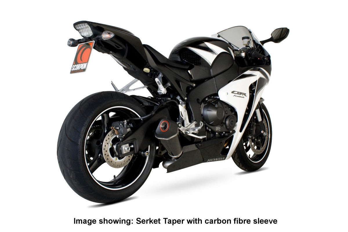 Scorpion RHA95SEO Honda CBR1000 RR Fireblade Serket Taper Slip-On - Brushed Stainless Steel Sleeve | ML Performance US US