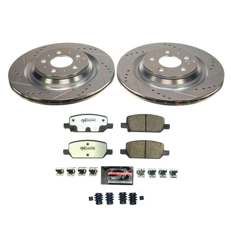 PowerStop Power Stop 17-21 Tesla 3 Rear Z26 Street Brake Kit