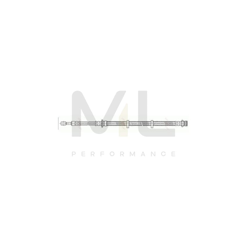 TRW PHD345 Brake Hose 445mm, M10x1 | ML Performance Car Parts