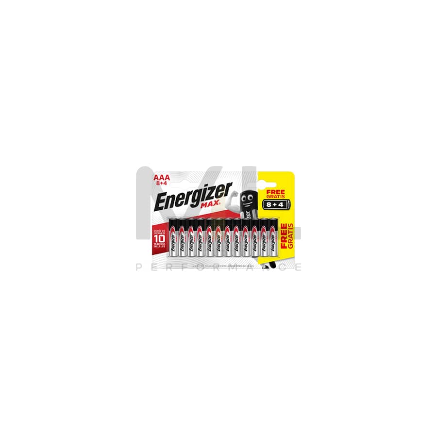 ENERGIZER Max Alk AAA BP12 8+4