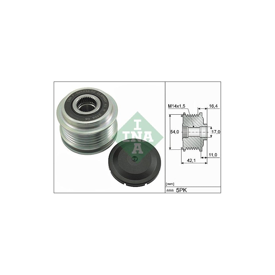 Ina 535 0286 10 Alternator Freewheel Clutch | ML Performance US Car Parts