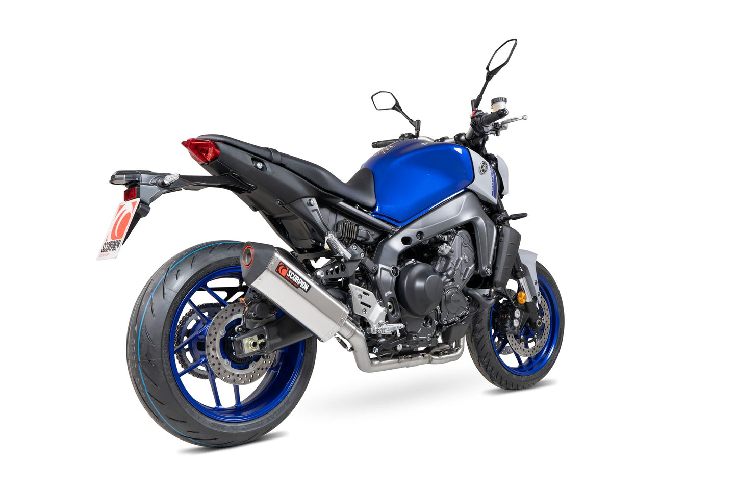 Scorpion RYA116SYSTEO Yamaha MT-09 Serket Full System - Titanium Sleeve | ML Performance US US