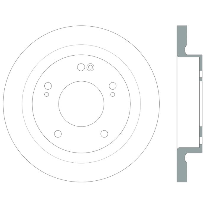 StopTech 120.40097 - Centric Premium Brake Rotor