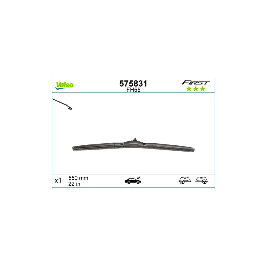 Valeo First Hybrid 575831 Wiper Blade | ML Performance US Car Parts