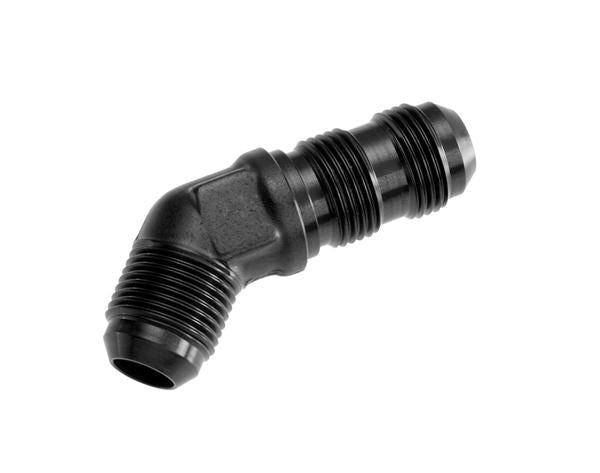 ARD ARAN837-3B FLARE BULKHEAD 45° AN3 BLACK (AN837-03DBK)