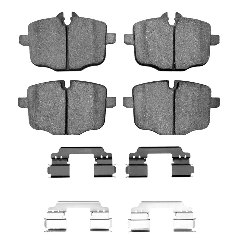 R1 Concepts R1 12-19 BMW M6 Gran Coupe Rear Semi Met Pads & Hardware Kit