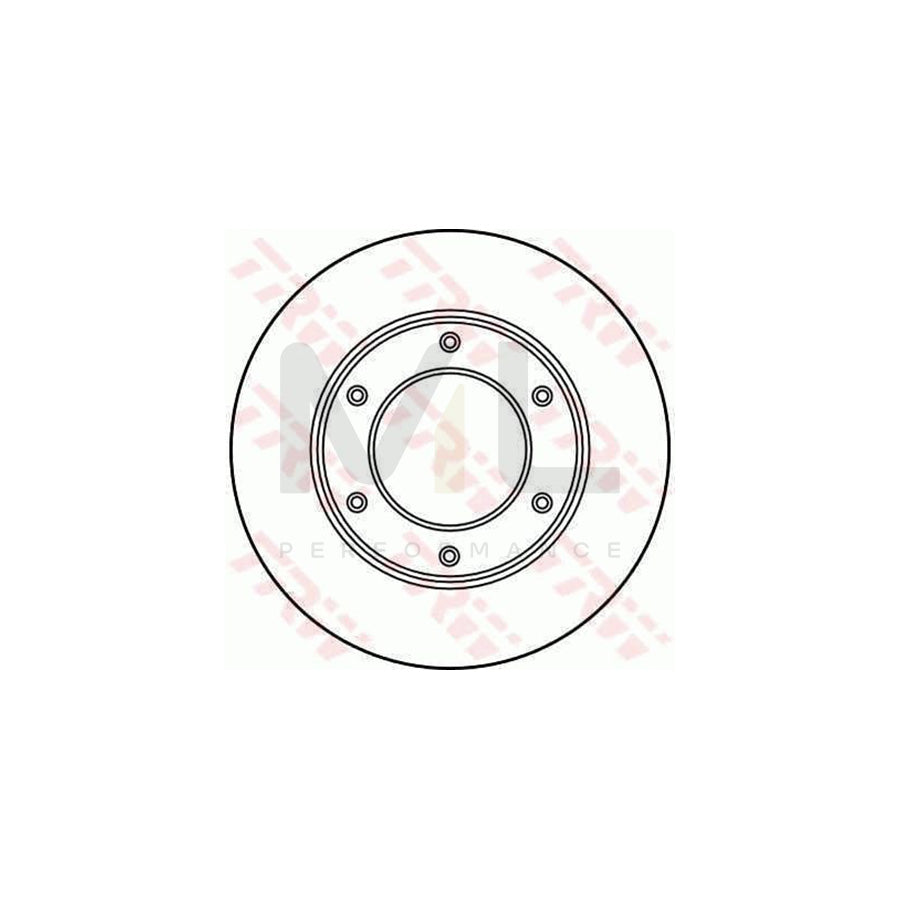 TRW DF3027 Brake Disc for TOYOTA LAND CRUISER Vented | ML Performance Car Parts