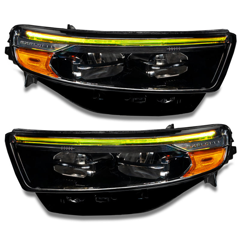 ORACLE Lighting Oracle 20-22 Ford Explorer Dynamic RGB Headlight DRL Kit - - w/ 2.0 Controller