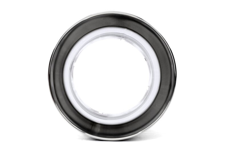 Dinan Double-Walled 4.5in Clamp-On Exhaust Tip - Polished - 4.5in Outlet / 3.25in Inlet