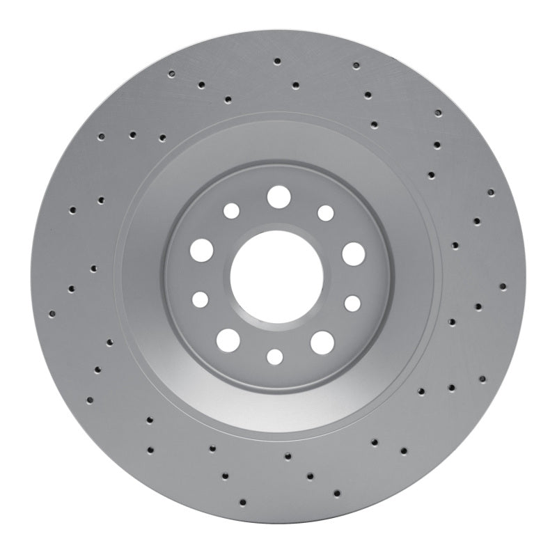DFC 17-24 Maserati Levante Rear Drilled GeoSPEC Coated Rotor