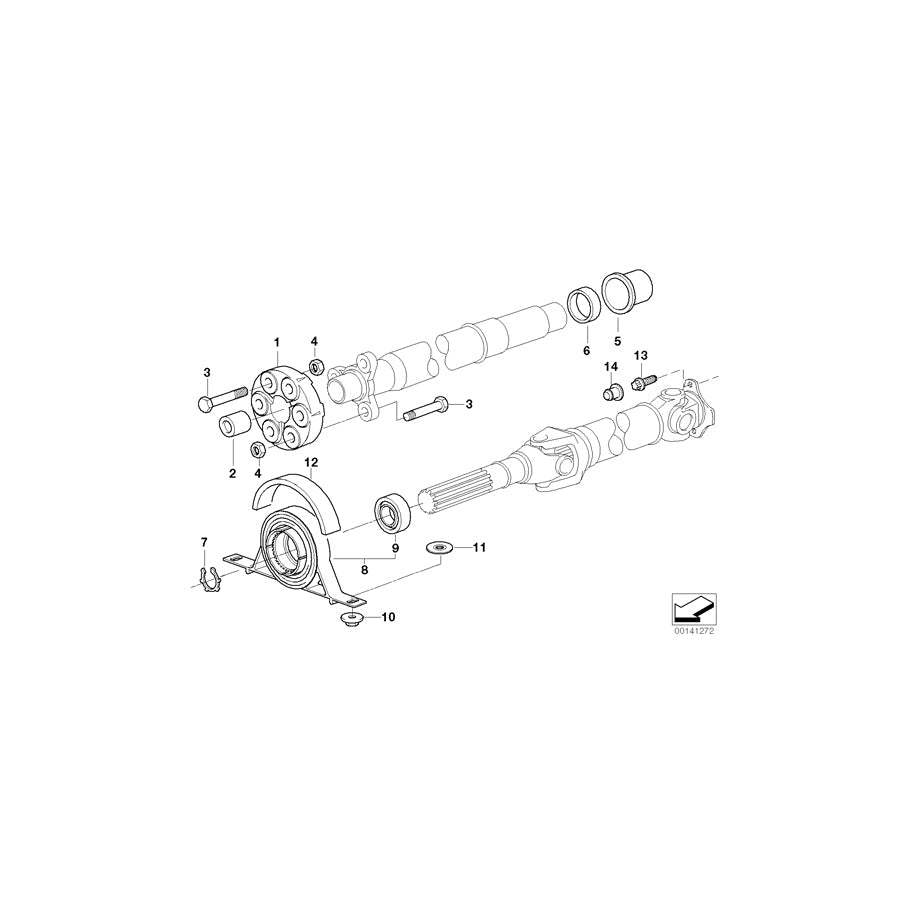 Genuine BMW 26117500372 E46 Balance Weight 3,0GR./D=12MM (Inc. 318ti, 330Cd & 318d) | ML Performance US Car Parts