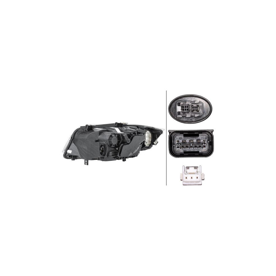 Hella 1EL 354 691-021 Headlight For BMW 3 Series