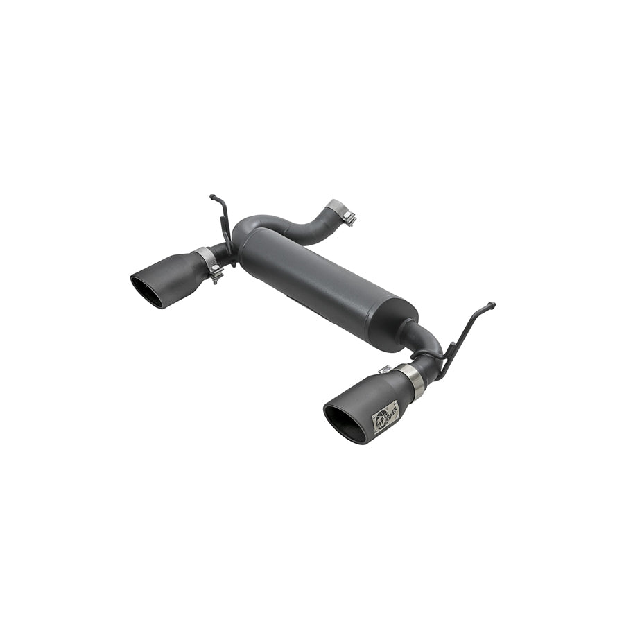 aFe 49-48061-B Axle-Back Exhaust System Jeep Wrangler (JK) 07-18 V6-3.6L/3.8L | ML Performance US Car Parts