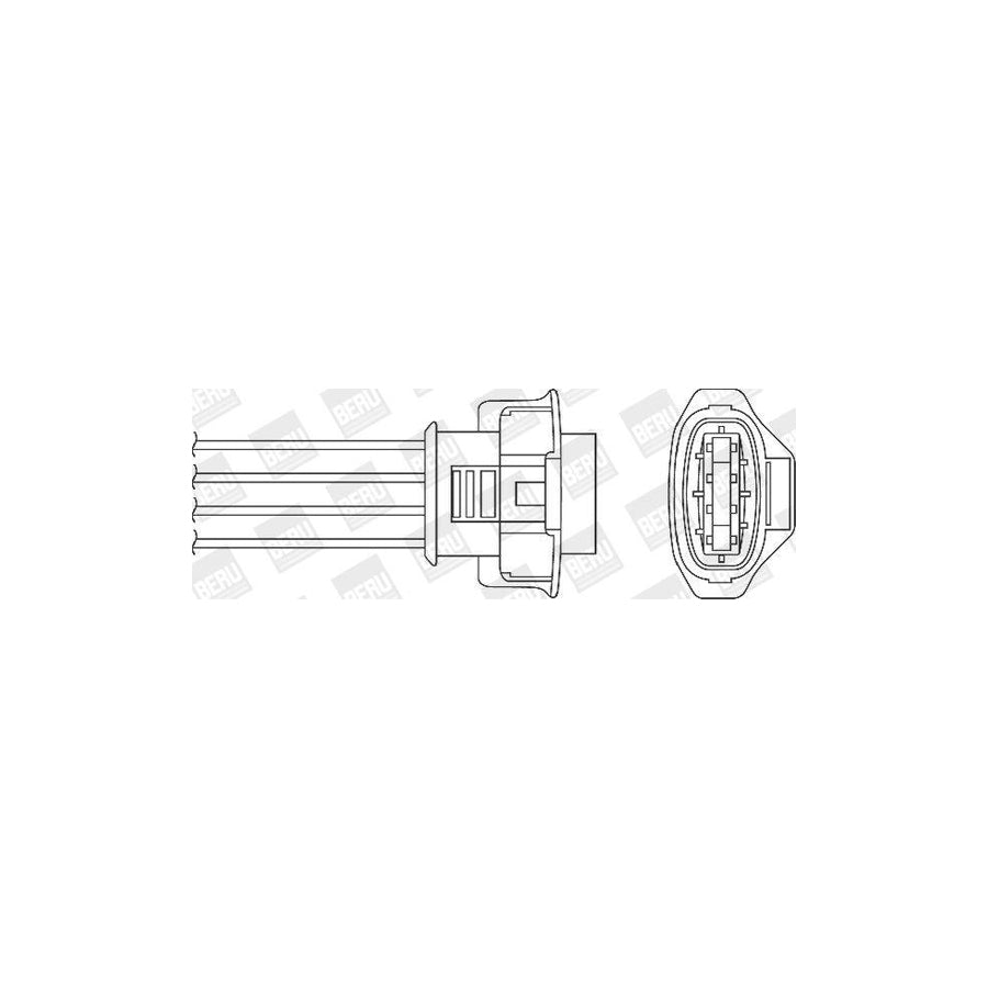Beru Ozh110 Lambda Sensor