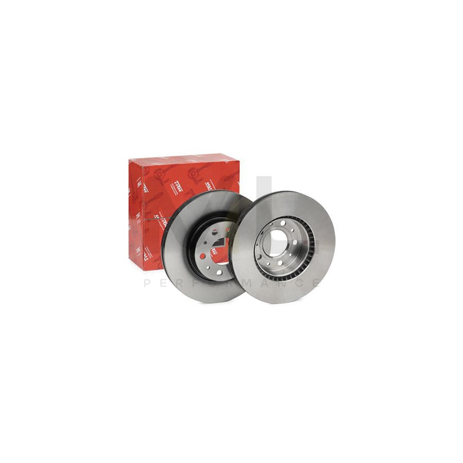 TRW DF1697 Brake Disc Vented, Painted | ML Performance Car Parts