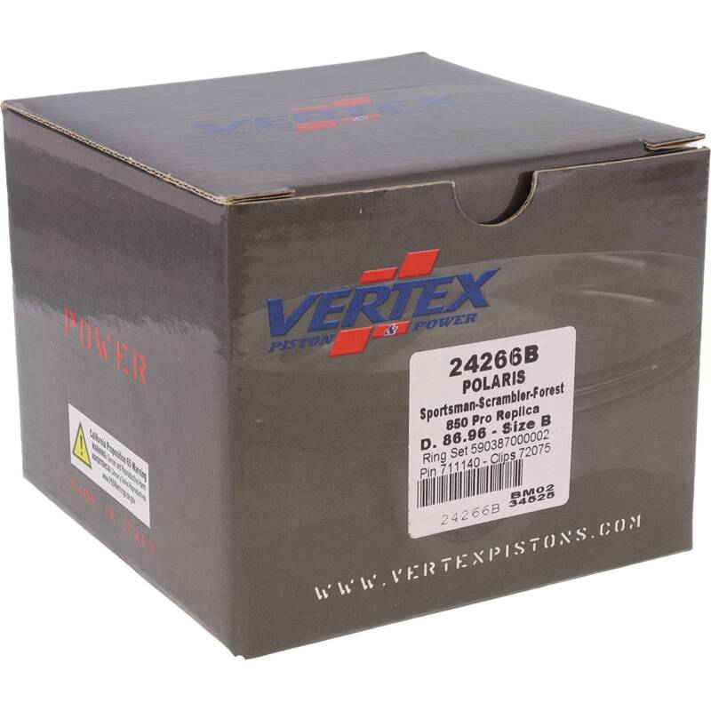 Vertex Pistons Vertex Piston 13-22 Polaris Scrambler 850 850cc Forged Replica Piston Kit