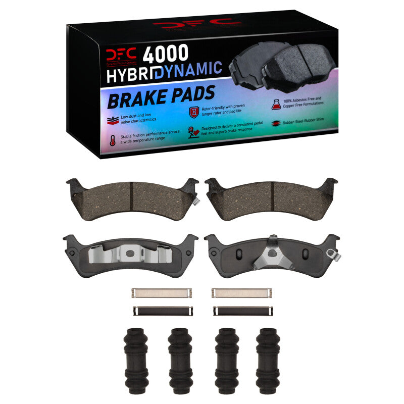 DFC 95-02 Ford Ranger (USA/Canada) Rear 4000 HybriDynamic Brake Pads and Hardware Kit