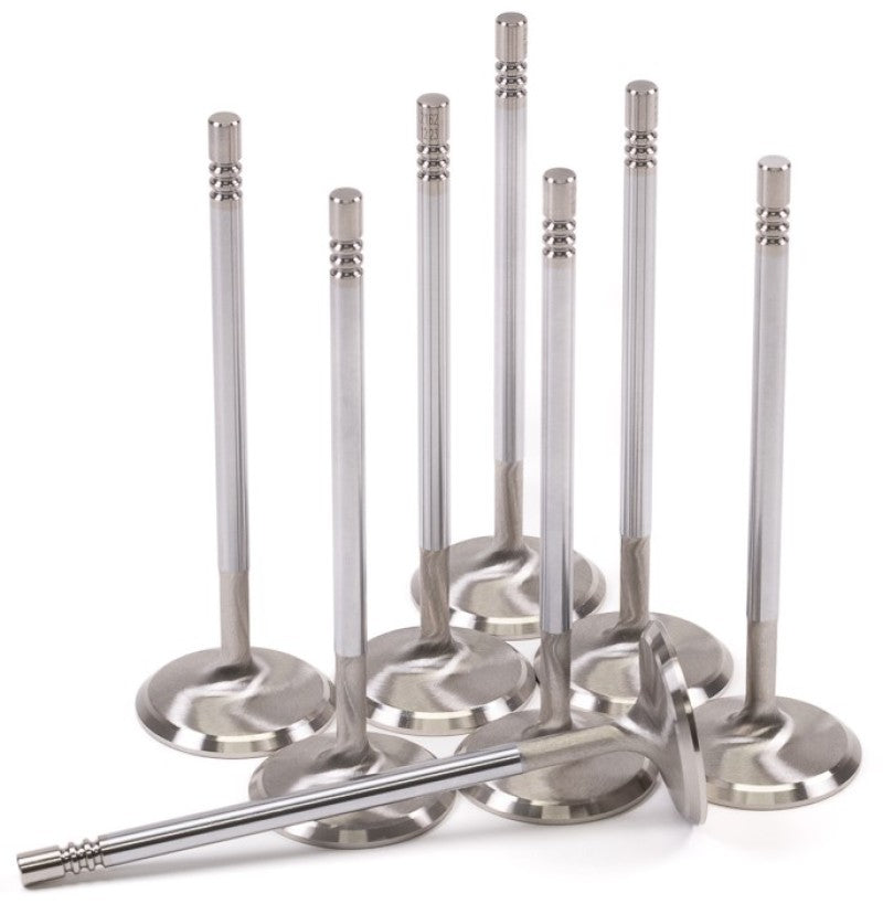 GSC Power Division GSC P-D Ford Mustang 5.0L Coyote Gen 3 37.6mm Head (STD) Chrome Polished Intake Valve - Set of 8