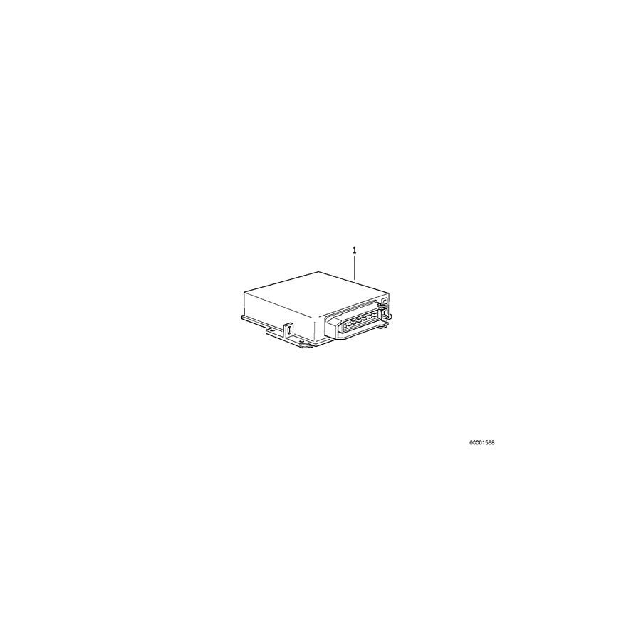 Genuine BMW 13611286728 E30 E28 At-Control Unit L-Jetronic (Inc. 318i & 518i) | ML Performance US Car Parts