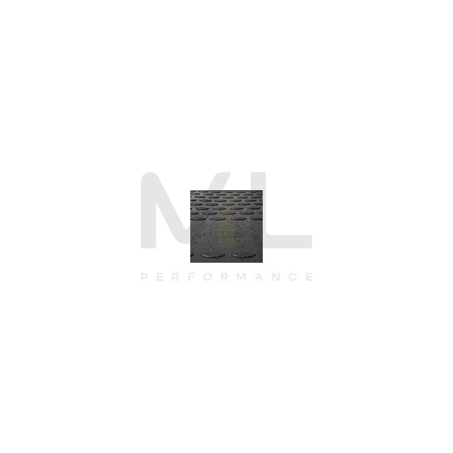 RIDEX Tailored 215A0880 Floor mat set Elastomer, Front and Rear, Quantity: 4, Black