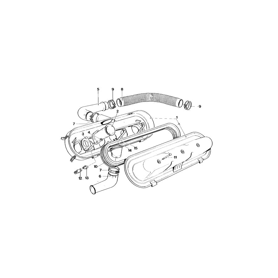 Genuine BMW 13711304488 E26 Rubber Seal (Inc. & M1) | ML Performance US Car Parts