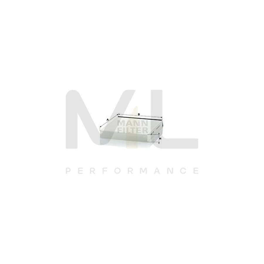 MANN-FILTER CU 2240 Pollen filter for RENAULT Scénic I (JA0/1, FA0) Particulate Filter