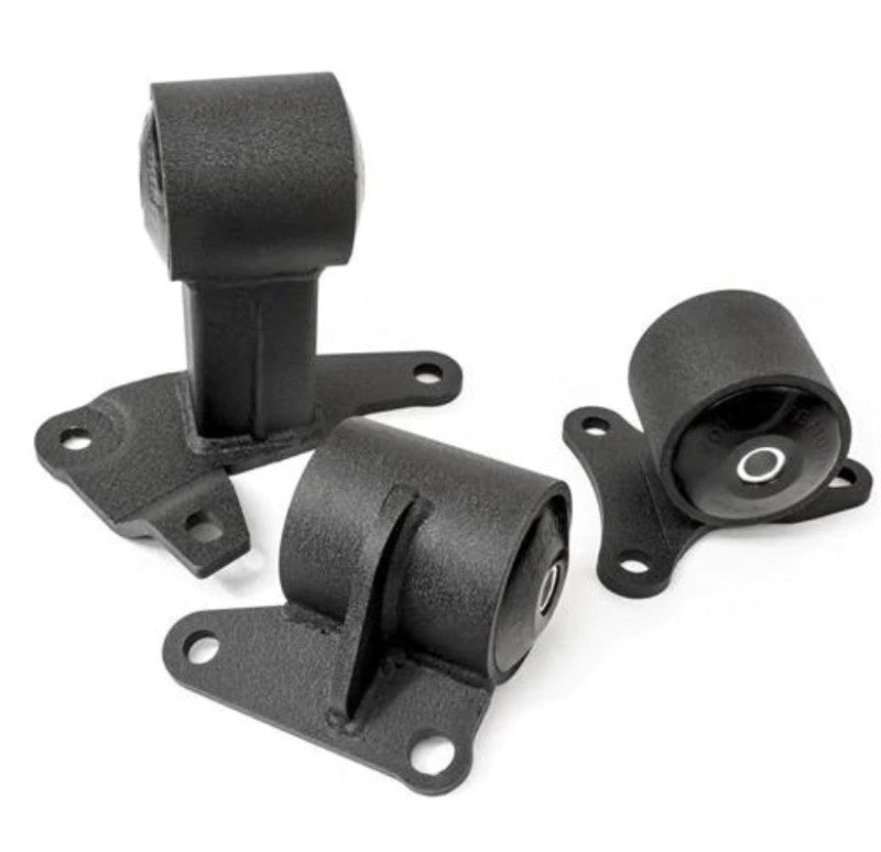 Innovative Mounts Innovative 92-96 Prelude F-Series/H-Series Black Steel Mounts 95A Bushings
