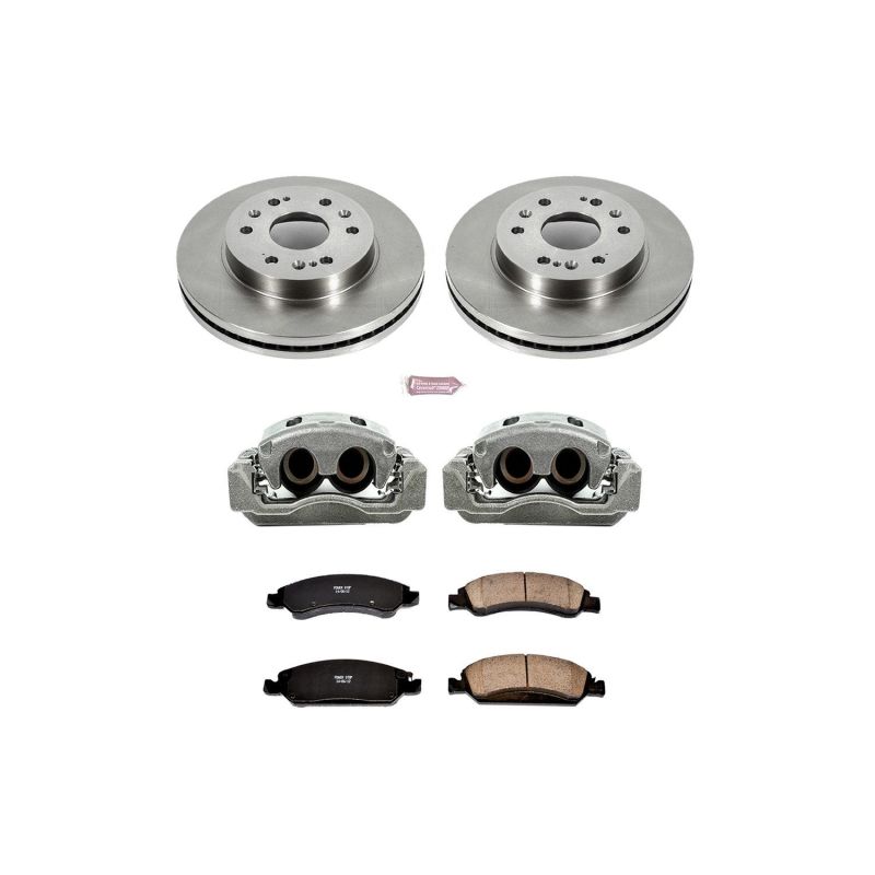 PowerStop Power Stop 15-20 GMC Yukon XL Front Autospecialty Kit w/Cals
