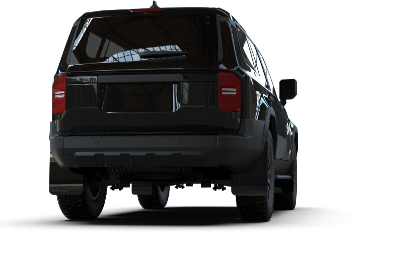 Rally Armor 22-26 Toyota Land Cruiser Black UR Mud Flap Dark Grey Logo