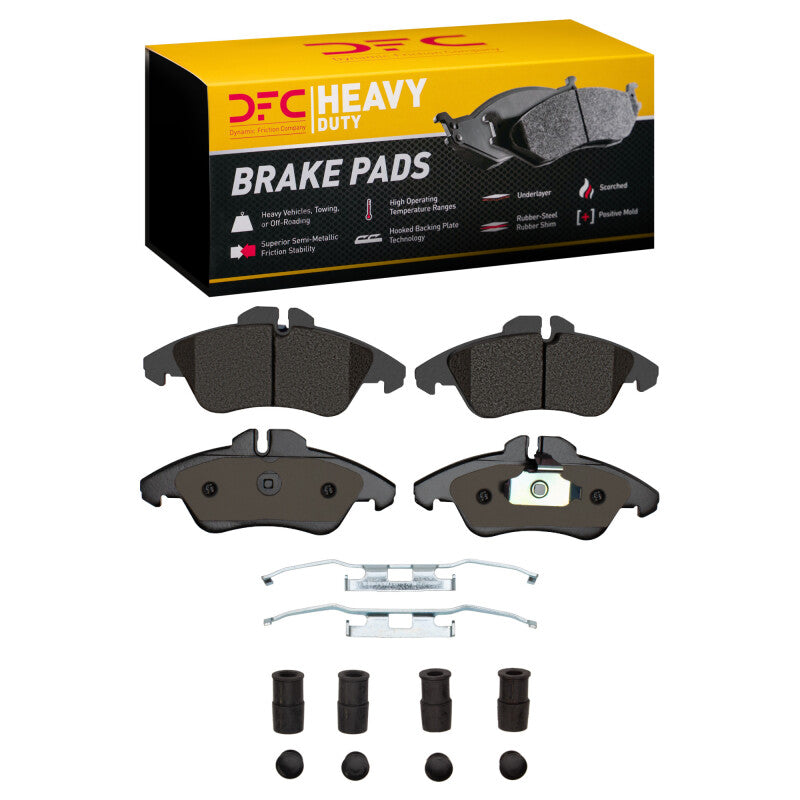 DFC 02-06 Dodge Sprinter 3500 Front Heavy Duty Pads and Hardware Kit
