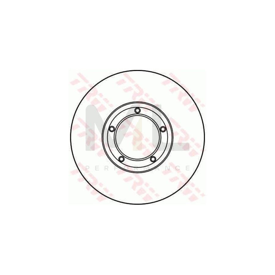 TRW DF1619 Brake Disc Vented | ML Performance Car Parts