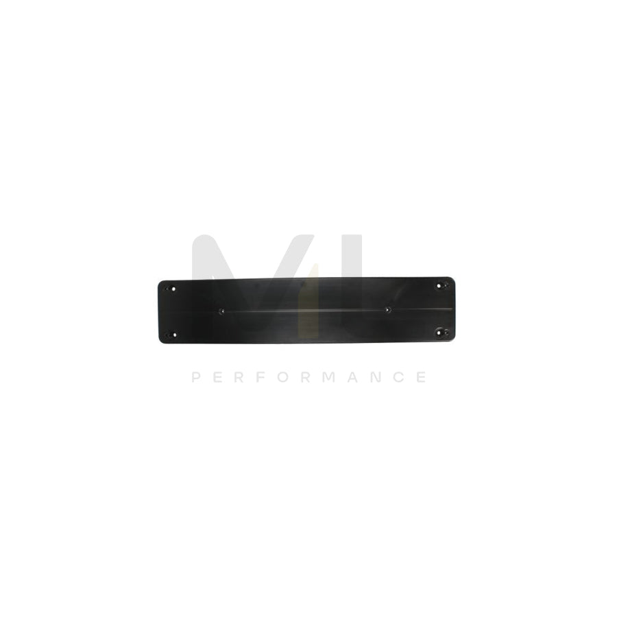 BLIC 6509-01-3527925P Number plate holder suitable for MERCEDES-BENZ E-Class Front, Black, frameless | ML Performance Car Parts