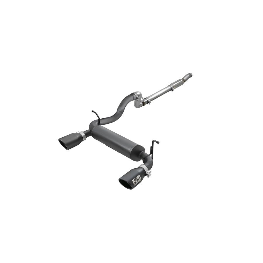 aFe 49-48096-B Cat-Back Exhaust System Jeep Wrangler (JL) 18-21 L4-2.0L (T) | ML Performance US Car Parts