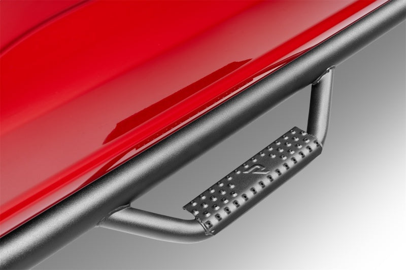 N-Fab Nerf Step 15-17 Ford F-150 SuperCrew 5.5ft Bed - Tex. Black - Bed Access - 3in