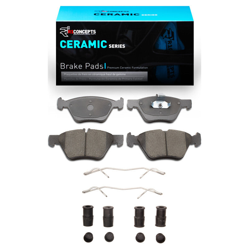 R1 Concepts R1 04-09 Mercedes-Benz E280 (Canada) Front Ceramic Pads & Hardware Kit