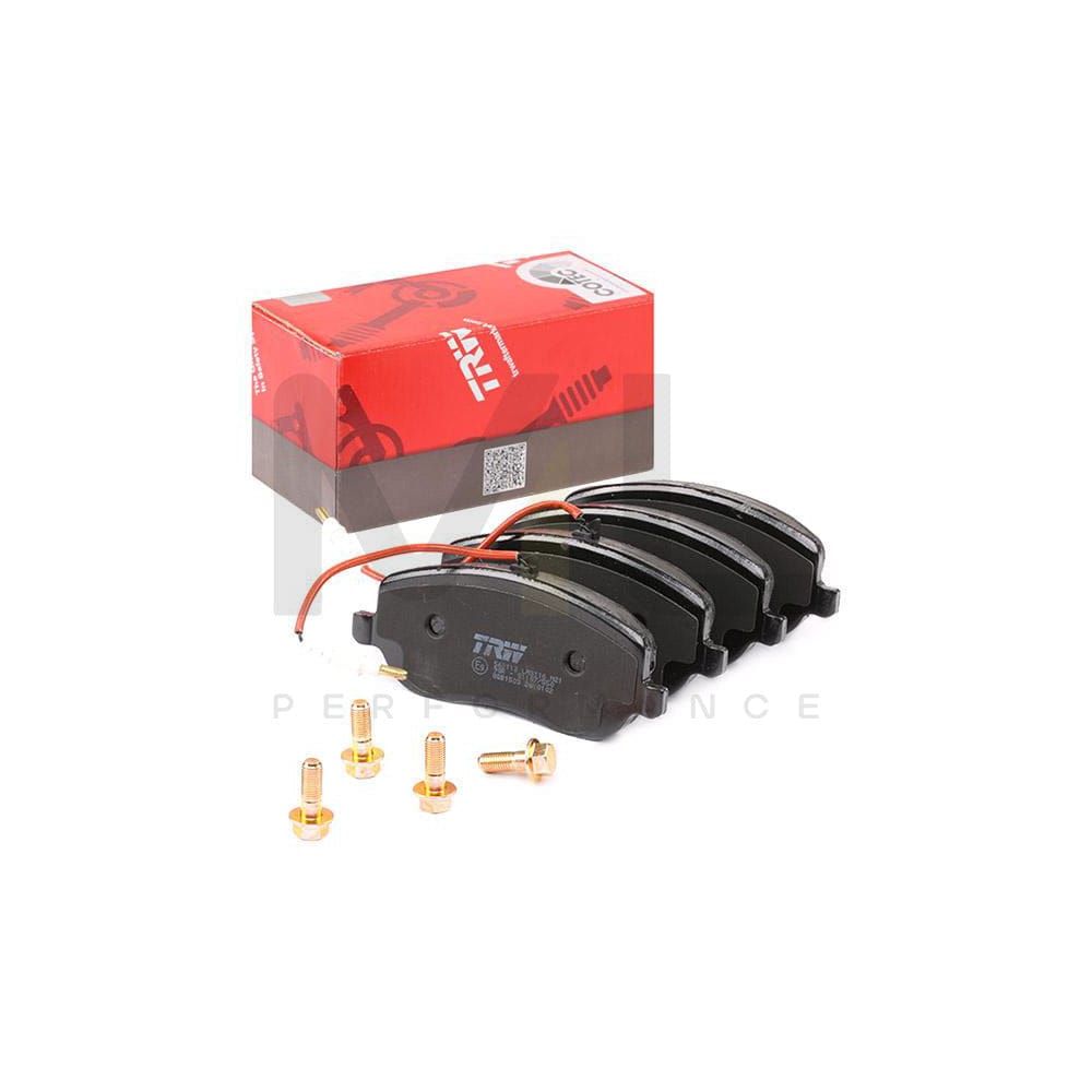TRW Cotec Gdb1503 Brake Pad Set Incl. Wear Warning Contact, With Brake Caliper Screws, With Accessories | ML Performance Car Parts