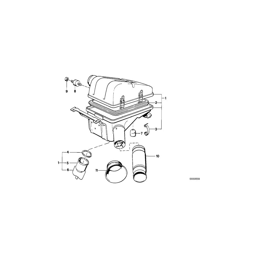 Genuine BMW 13711714472 E24 Rubber Mounting (Inc. 635CSi) | ML Performance US Car Parts