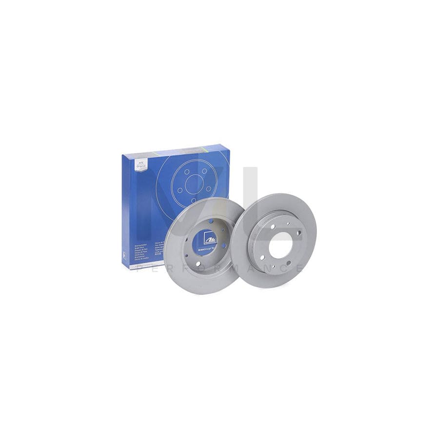 ATE 24.0110-0304.1 Brake Disc Solid, Coated - 1 piece
