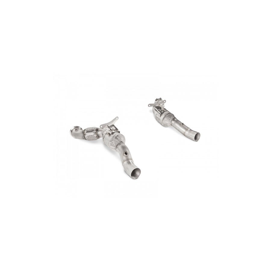 Akrapovic L-FE/SS/2 Ferrari 488 Link Pipe Set w/o Cat (SS) | ML Performance US Car Parts