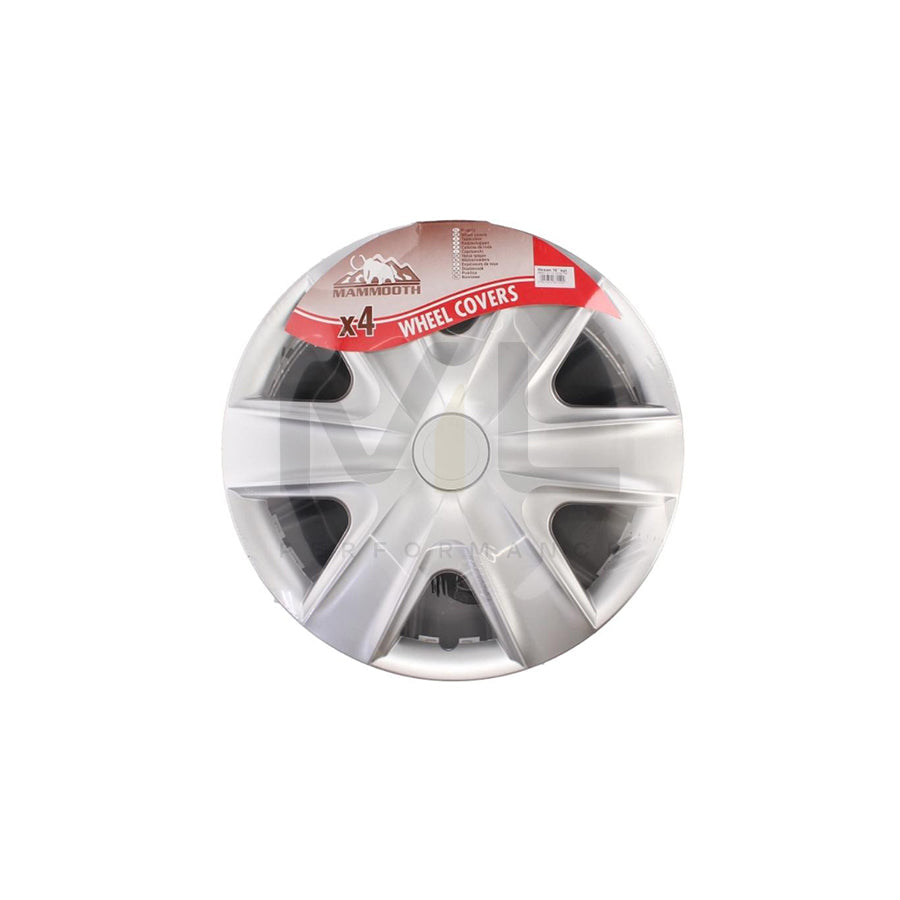 MAMMOOTH Hexan A112 2038 14 Wheel trims 14 Inch Silver