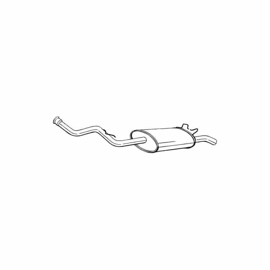 Bosal 278-079 Rear Silencer for Renault 19 I Hatchback