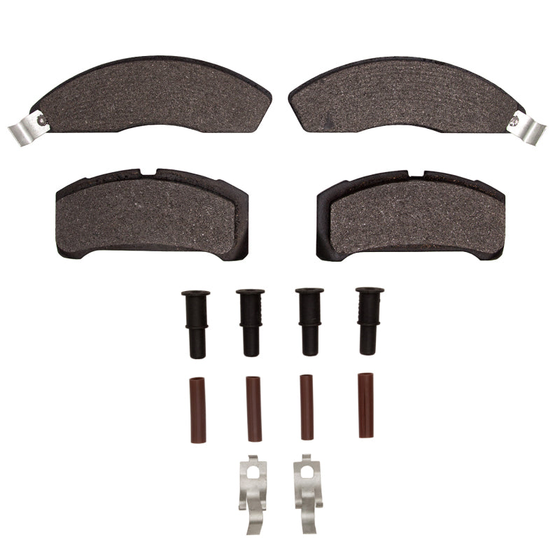 DFC 78-78 Ford Fairmont Front 5000 Advanced Semi Metallic Brake Pads and Hardware Kit