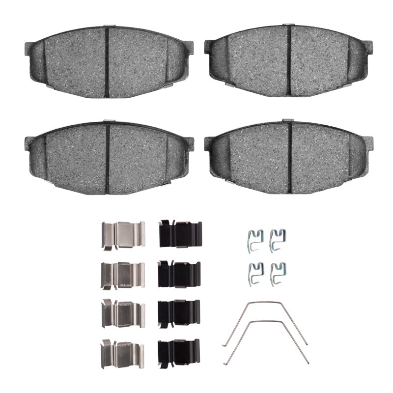 R1 Concepts R1 1981-1995 Toyota Pickup Front R1 Ceramic Pads & Hardware Kit