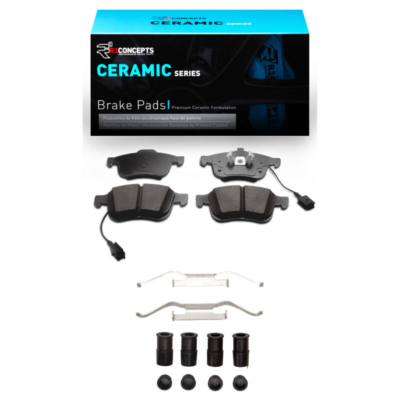 R1 Concepts R1 15-22 Ram Promaster City Front Ceramic Pads & Hardware Kit