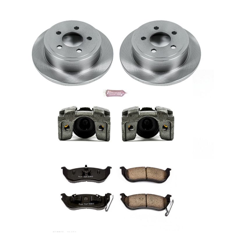 PowerStop Power Stop 03-07 Jeep Liberty Rear Autospecialty Brake Kit w/Calipers