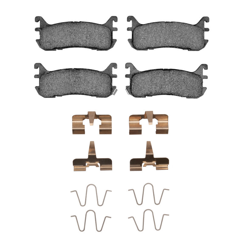 DFC 99-05 Mazda Miata (NB) Rear 5000 Advanced Ceramic Brake Pads and Hardware Kit