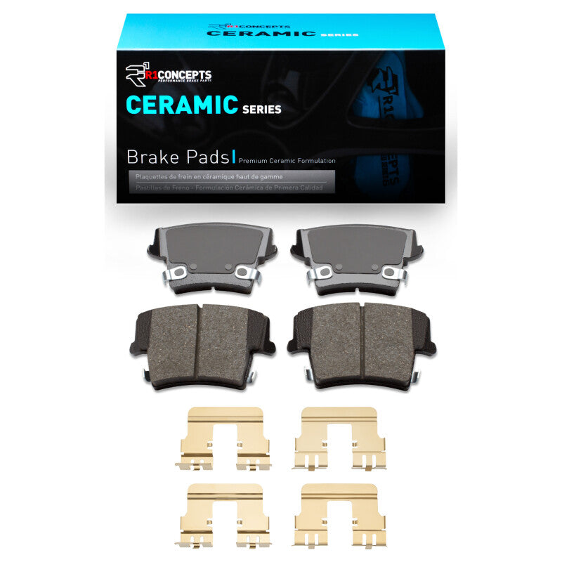 R1 Concepts R1 2005-2023 Chrysler 300 Rear R1 Ceramic Pads & Hardware Kit