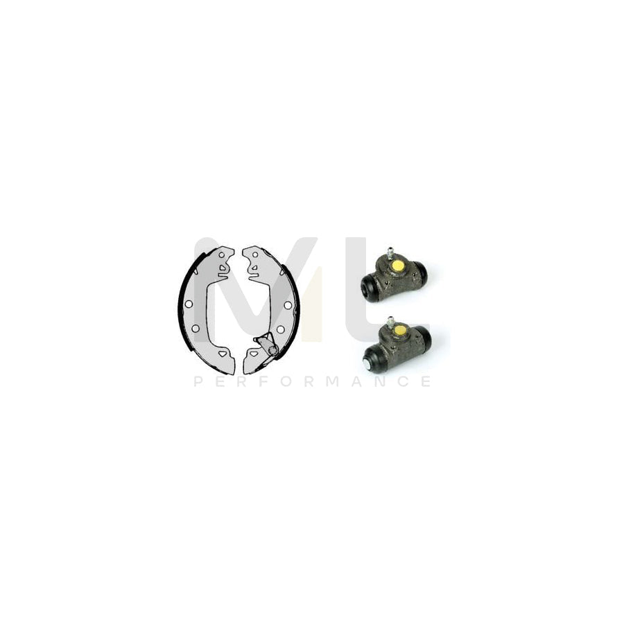 BREMBO STANDARD KIT H 68 032 Brake Shoe Set for RENAULT 18 Estate Ø: 229mm | ML Performance Car Parts