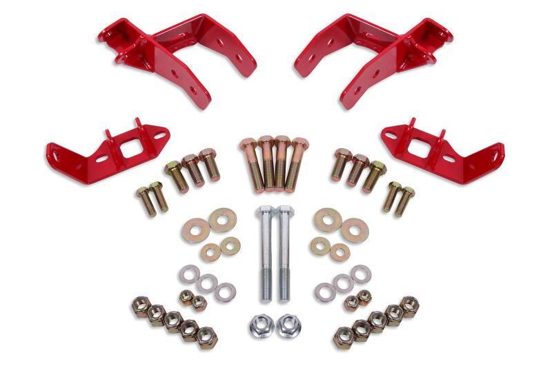 BMR Suspension BMR 78-87 G-Body Coilover Conversion Kit Rear Non-adj Shock Mount w/o CAB - Red